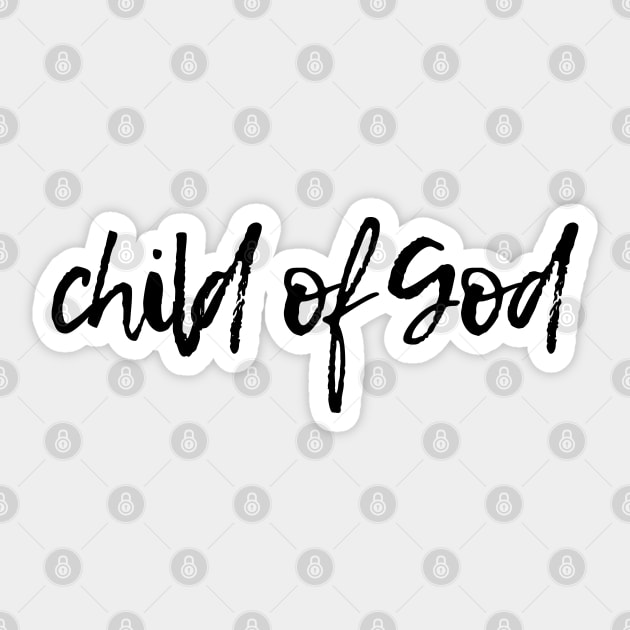 Child of God Sticker by Move Mtns